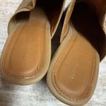 Maurice's Maurice’s Womens 8.5 Bailey Faux Leather Brown Eyelet Slip on Heel Mule Booties Photo 5