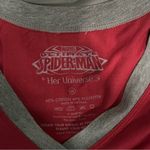 Her Universe  Spider-Man 62 Logo Jersey Tee Shirt Size Medium Photo 5