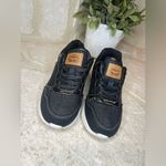 Levi's  black denim sneakers sz 2 Photo 3