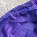 Women's Metallic Shorts Shiny Elastic Waist Sparkly Yoga Hot Booty Dance Small Purple Photo 4