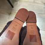 NWT MES DEMOISELLES Mules Textile Fibers Leather Sz 38 (6) Brown Photo 6