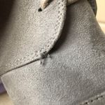 Dream Paris gray suede wedge ankle booties Photo 5