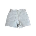Reformation  Amy Button Fly High Rise Jean Shorts Bone Beige Cotton Size 27 Photo 4
