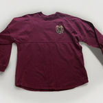 Spirit Jersey Harry Potter Gryffindor House Burgundy Long Sleeve Top Size Large Photo 0