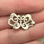 James Avery  RETIRED STERLING SILVER BUTTERFLY HOOK-ON BANGLE BRACELET‎ Photo 5