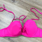 Smart & Sexy Vibrant Pink Women's Swim Top NWT -  - 36 DDD Photo 0