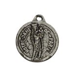 Notre Dame‎ de Paris Medal Virgin Mary Child Religious Charm Pendant Silver Tone Photo 0