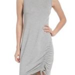Zella  - Light Grey Cinch Stretchy Dress Photo 2
