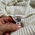 Jack by BB Dakota  White Funnel Neck Pullover Hoodie Photo 3