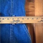 Hollister  Stretch Denim Utility Full Zip Front Mini Dress Short sleeve 70's M Photo 7