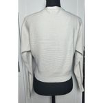 Tahari  Women’s Cream‎ Cardigan Button Pleated Size Small Photo 5