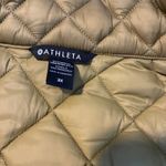 Athleta Whisper Featherless Quilted Puffer Vest Olive Green Plus Size 3X Photo 2