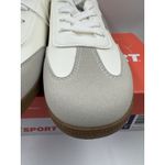 New J Sport Cecily Women’s Sneaker Suede White/Grey Low Top Shoes Size 8 US White Photo 3