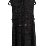 Style & Co . Women's Black Double-Breasted Cardigan Photo 1