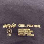 Aerie Great Condition  Move Leggings - Small Blue Floral Embroidery Photo 4