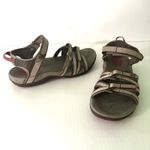 Teva  Tirra Adjustable Sandals Women's Size 11 Tan Gray Hiking Outdoor Trail Photo 1