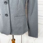 Banana Republic  Pinstripe Two Button Blazer Jacket Grey Size 6 Photo 5