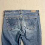 AG Adriano Goldschmied The Stevie Ankle Slim Straight Jeans Size 27 Distressed Photo 6