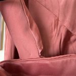 House Of CB  SET Aella‎ top 'Colette' Rose Satin Low Waist Midi Skirt NWOT Size S Photo 5