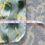 Vintage Dragonfly Sheer Scarf Rectangle Green Photo 3