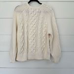 J. Crew Women’s XL Diagonal Cable Knit Crewneck Sweater Rory Gilmore Girls Alt Photo 4