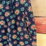 Esprit  Navy‎ Floral Pants Size 3/4 Photo 5