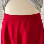 Amanda Smith  Petites VTG Vibrant Red Casual Office Skirt Photo 1