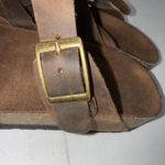 White Mountain Comfortable Gracie Leather Gorpcore Brown Boho Sandal Size 7M Photo 3