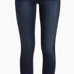 Paige  Verdugo Crop Blue Denim Ankle Jeans Photo 1