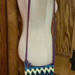 Vtg 90s Handmade Woven Purse Photo 7