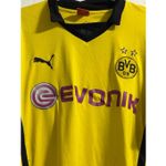 Puma BORUSSIA DORTMUND 2013 2014 HOME FOOTBALL SHIRT SOCCER JERSEY L  Photo 1