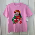 Dia Pacheco x Golden Hour Pink Graphic Tee Size M Photo 4