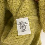 Kori  American Plus Xl  green mustard yellow oversized cable knit sweater Photo 7