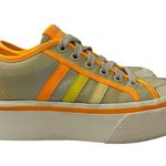 Adidas Nizza Platform Parley Women Shoe Yellow Tint Orange Sneaker Trainer SZ 5 Photo 0