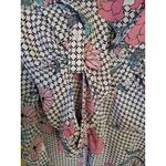 Candie's  Grandma Chic Floral with Front Ruffle Button Up Shirt Size 2XL‎ Photo 5