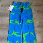 NEW house of holland Marble Print Trouser in Blue And Green. 4 Photo 4