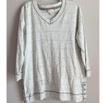 Talbots The Oprah Magazine Collection Woman Sweater VNeck Long Sleeve Gray Sz 1X Photo 4