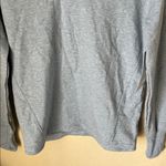 Athleta NWT  clarity v neck sweater heathered blue Photo 3