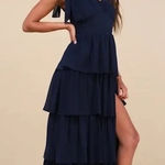 Lulus Elevated Vision Navy Blue One Photo 0