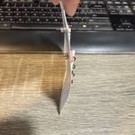 Branch Alley Abstract Animal Print Handmade Dangle Earrings NWT Pink Photo 3