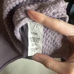 Le lis  Mauve Waffle Knit Sweatshirt Photo 4