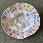 frankie's bikinis NWT  Jax Multicolor Floral Bucket Hat Pink Daisy M/L Photo 5