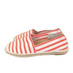 Vionic Valeri Espadrille Slip On Shoes Women's Size 9 Orange White Stripe Photo 1