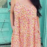 Show Me Your Mumu NWT MUMU The Caroline Mini Dress is vacation ready w/vibrant floral print M Photo 2
