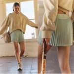 Free People NWOT  FP Movement Rally Pleated Miniskort in Pistachio XS/S Photo 1