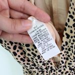 She & Sky  Animal Print Jumper‎ Nude Black Size L Photo 7