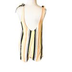 Saltwater Luxe  tie shoulder striped romper sz S Photo 2