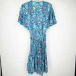 J. McLaughlin Womens Modal Silk Blend Bells Beach Neo Sanibel Wrap Dress Size S Photo 11