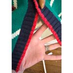 Vintage 80s/90s Eagle Eye Berek Sweater Vest Football Hand Knit Size M Size M Photo 6