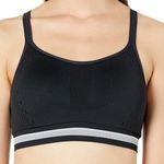 Champion  The Infinity Everyday Shape Logo Athletic Sports Bra: Black Photo 0